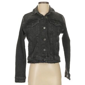 Zara Women’s Black Denim Jacket